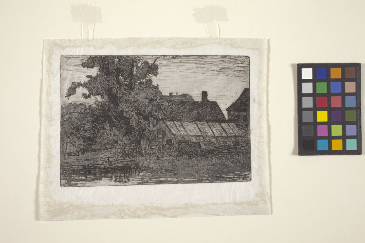 Mnichov (lept a akvatinta) od American School