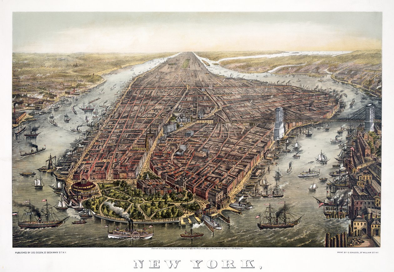 New York, 1873 od American School