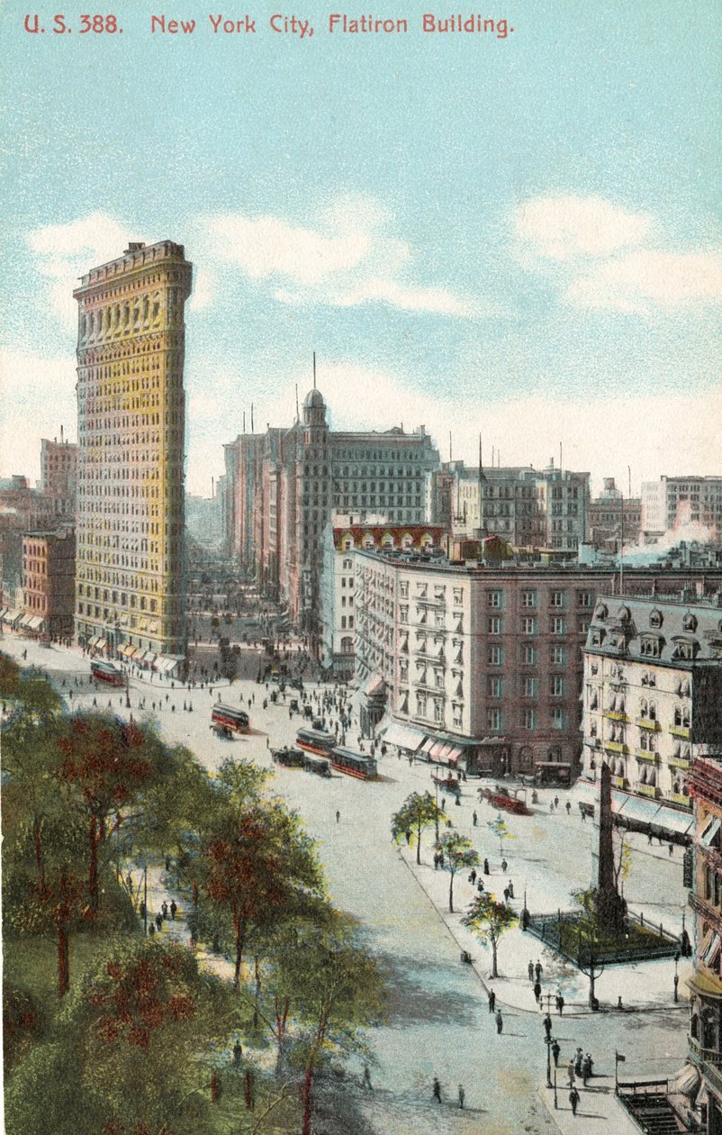 New York City, Flatiron Building od American School