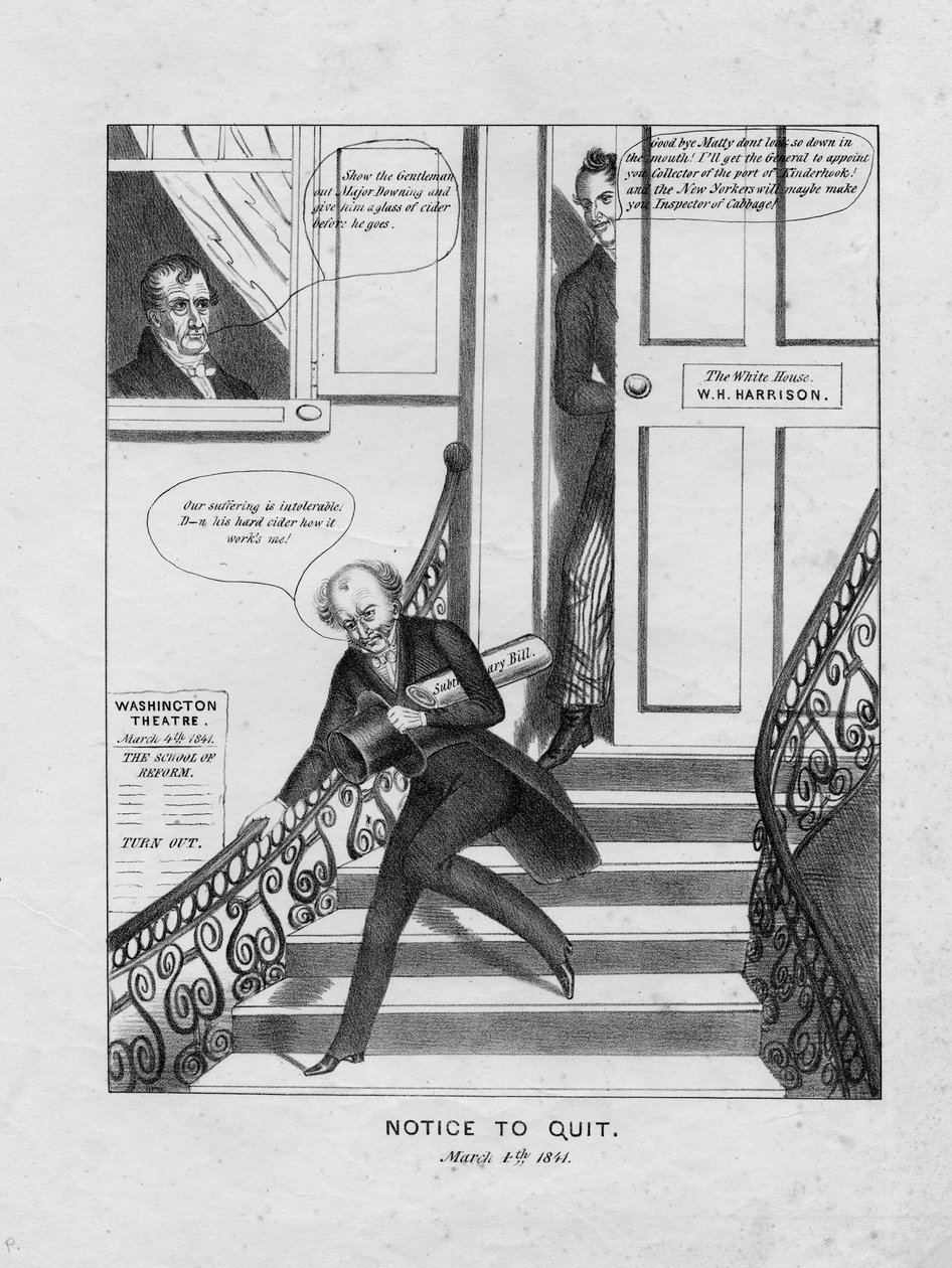 Oznámení o ukončení: 4. března 1841 od American School