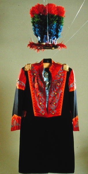 Dámské svatební šaty Osage, z Oklahomy (textil) od American School