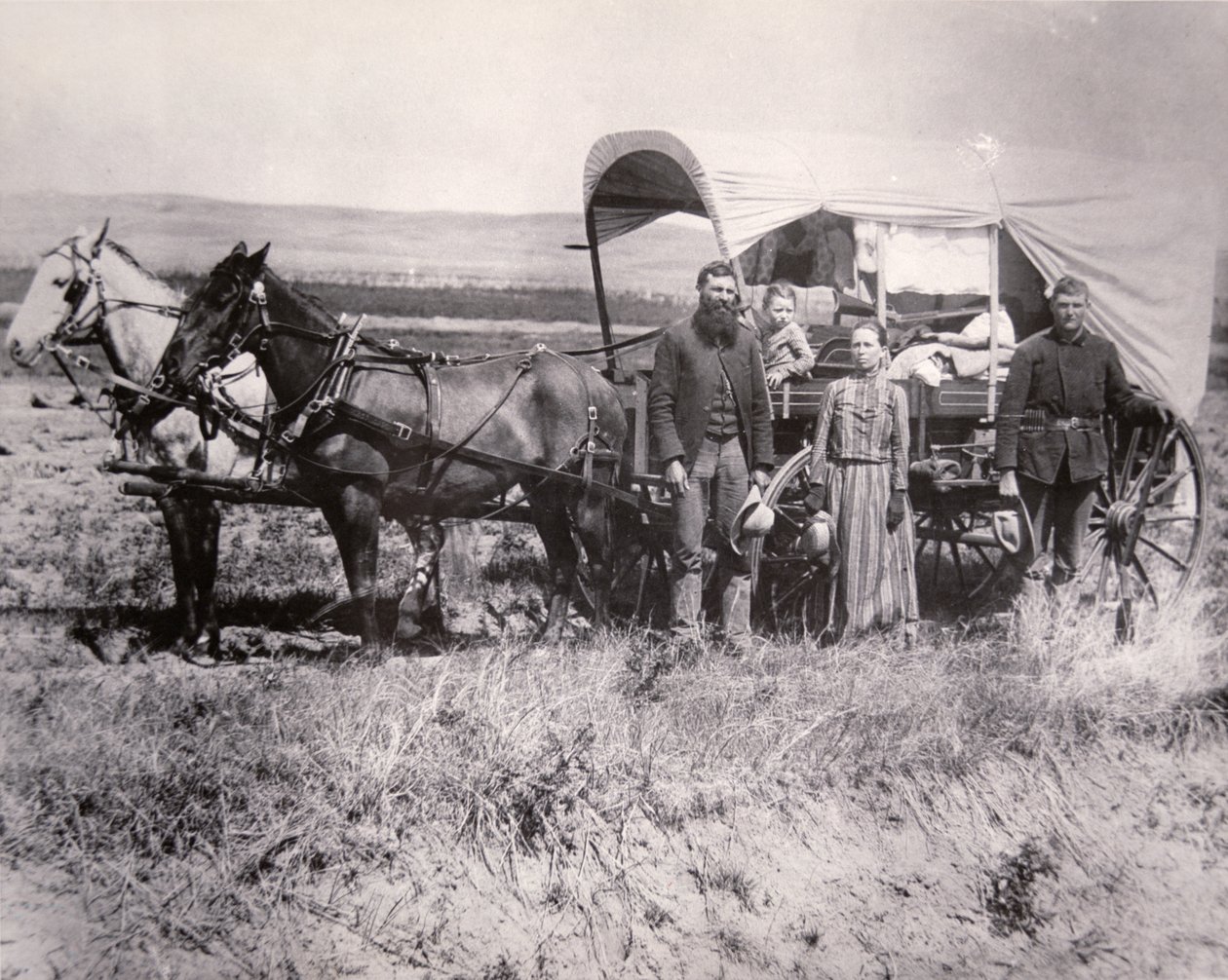 Pioneer rodina v Loup Valley, Nebraska od American School