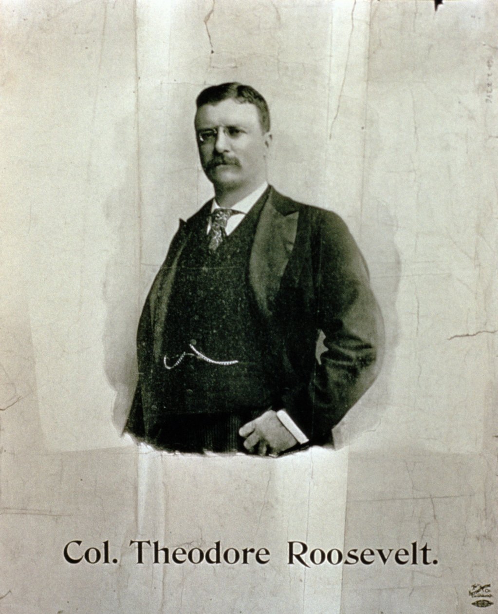 Portrét plukovníka Theodora Roosevelta od American School