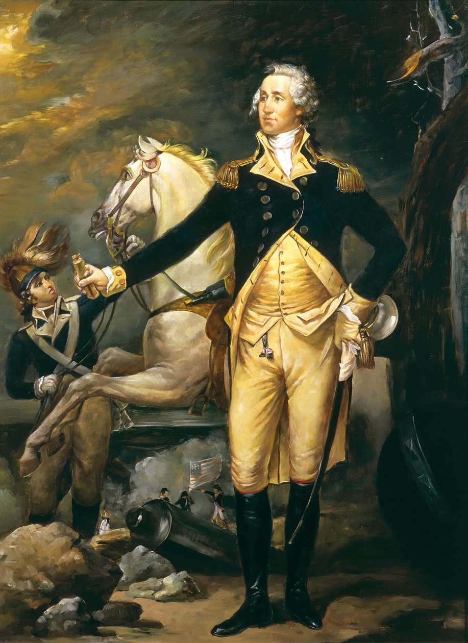 Portrét George Washingtona od American School