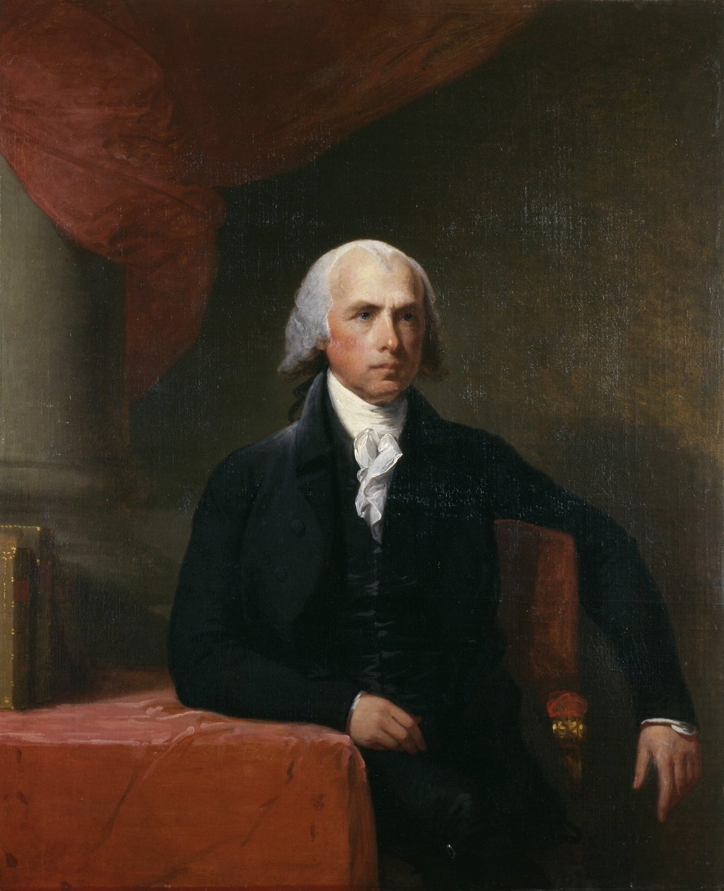 Portrét Jamese Madisona od American School