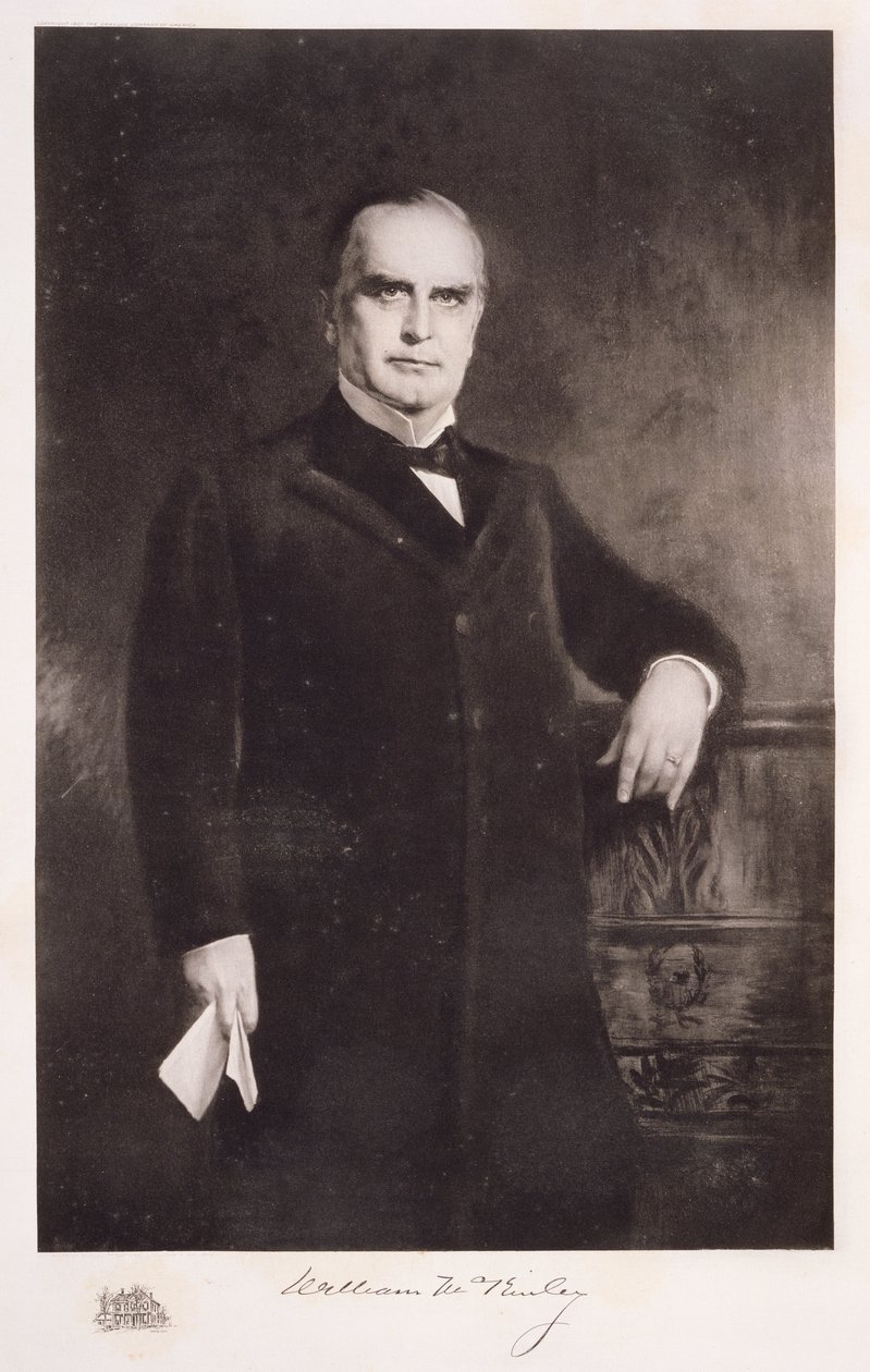 Portrét Williama McKinleyho od American School