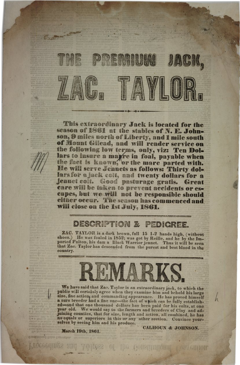Jednání a adresa Ústavního konventu, c. 19th March 1861 od American School