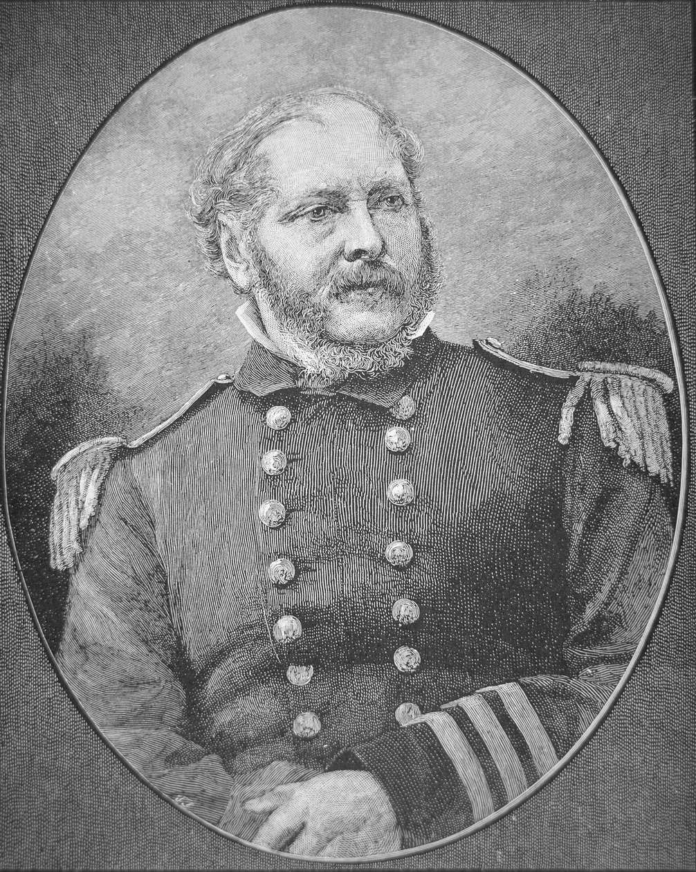 Kontraadmirál John A. Winslow (1811-1873), kapitán U.S.S. Kearsarge od American School
