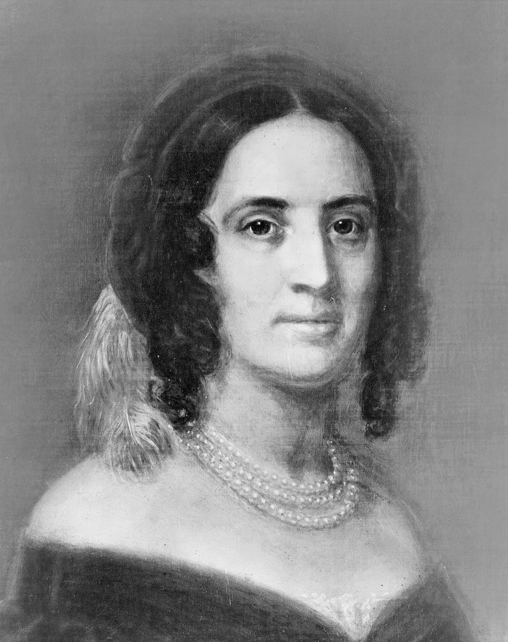 Sara Polk, kolem roku 1846 od American School