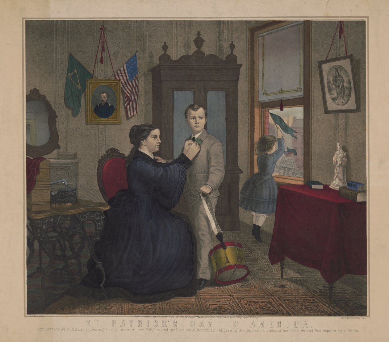 Den svatého Patrika v Americe od American School
