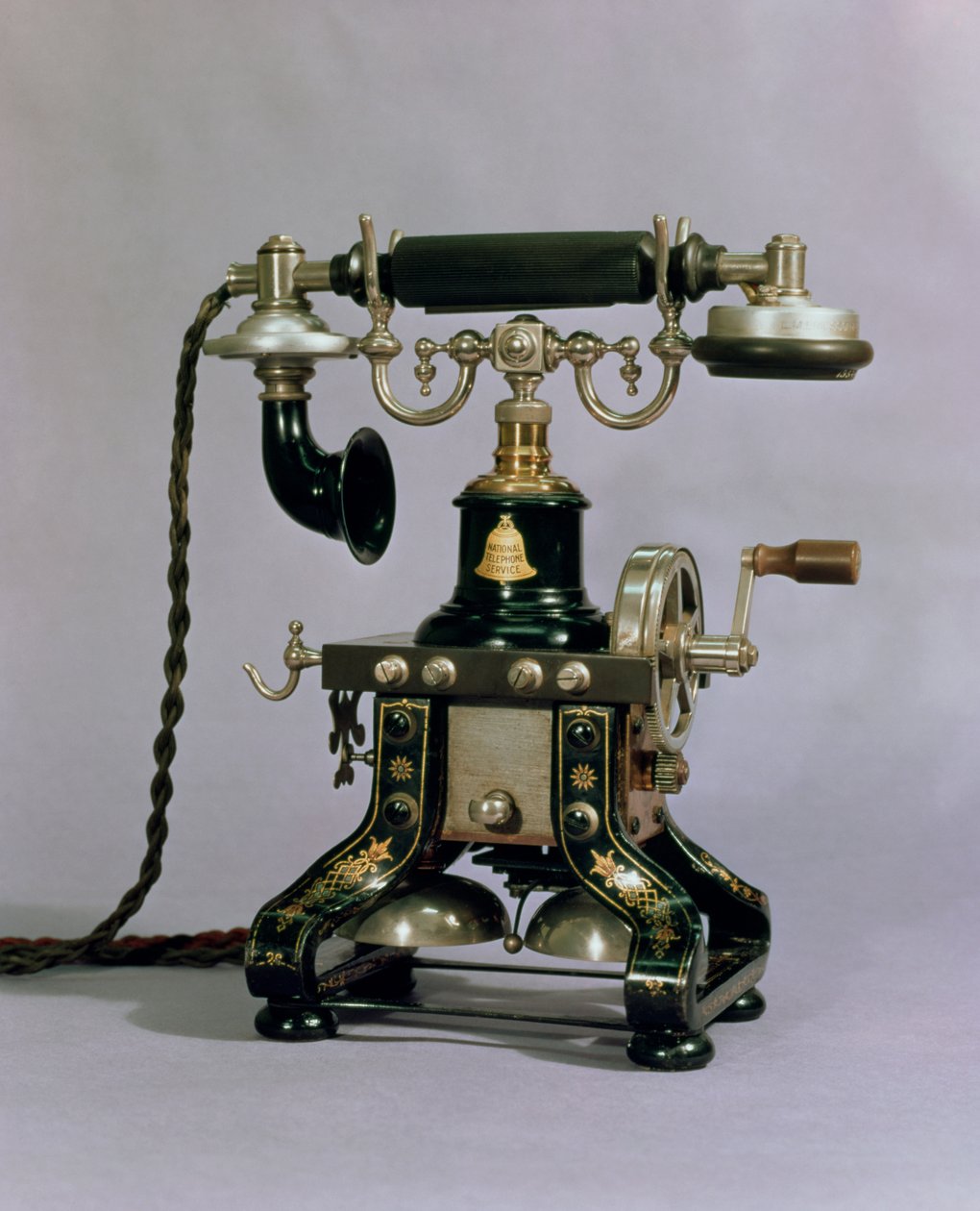 Telefon, National Telephone Service, USA, 1890 od American School