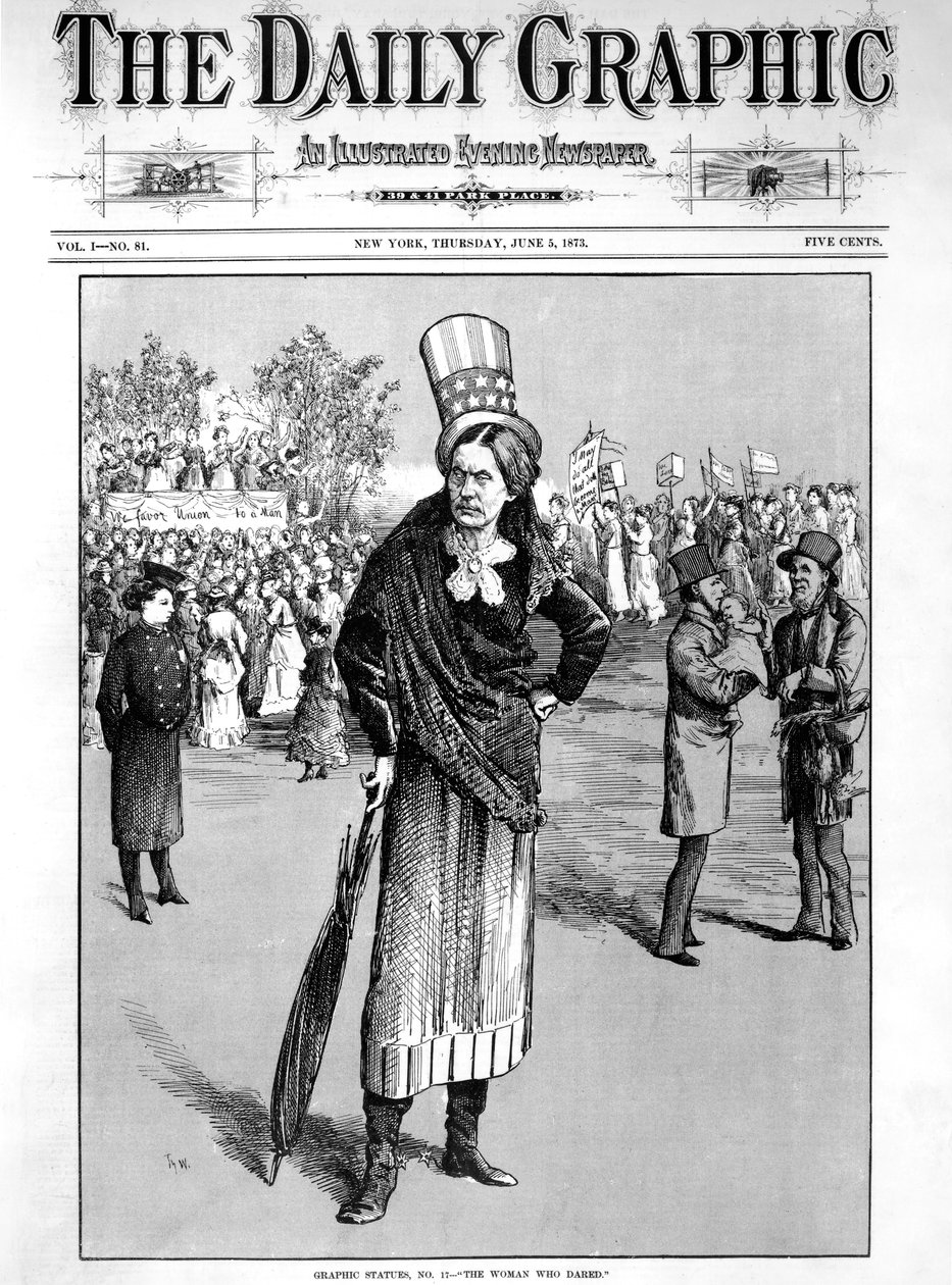 The Daily Graphic, titulní strana novin New York City, 5. června od American School