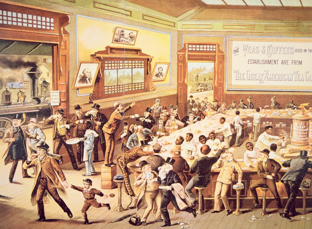 Velká americká čajová společnost od American School