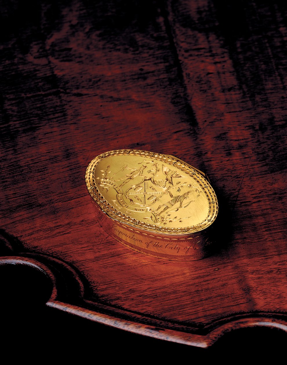 The John Jay Freedom Box, 1784 od American School