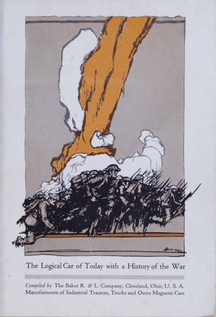 Logické auto dneška s historií války, 1919 od American School
