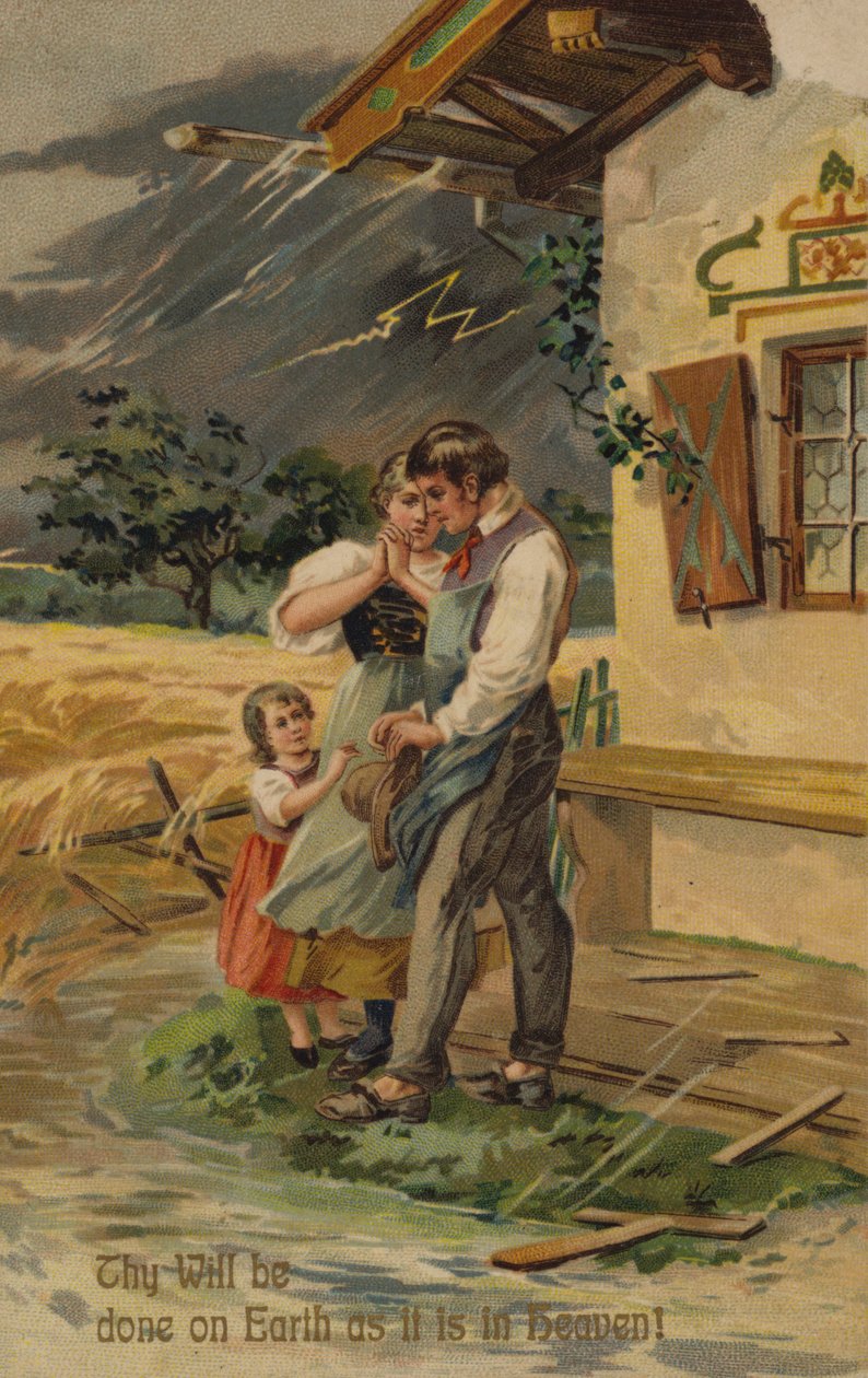Modlitba Páně, Buď vůle tvá jako v nebi, tak i na zemi (chromolit) od American School