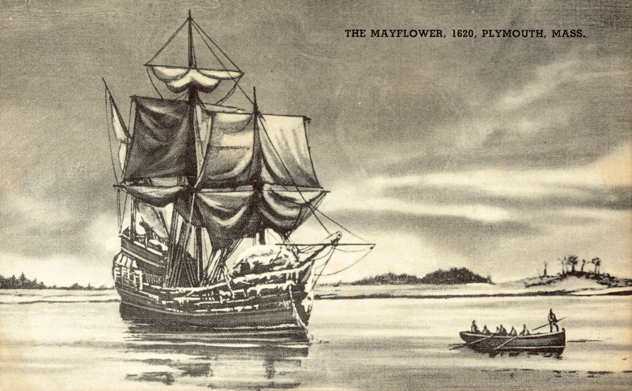 Mayflower v Plymouthu, Massachusetts od American School
