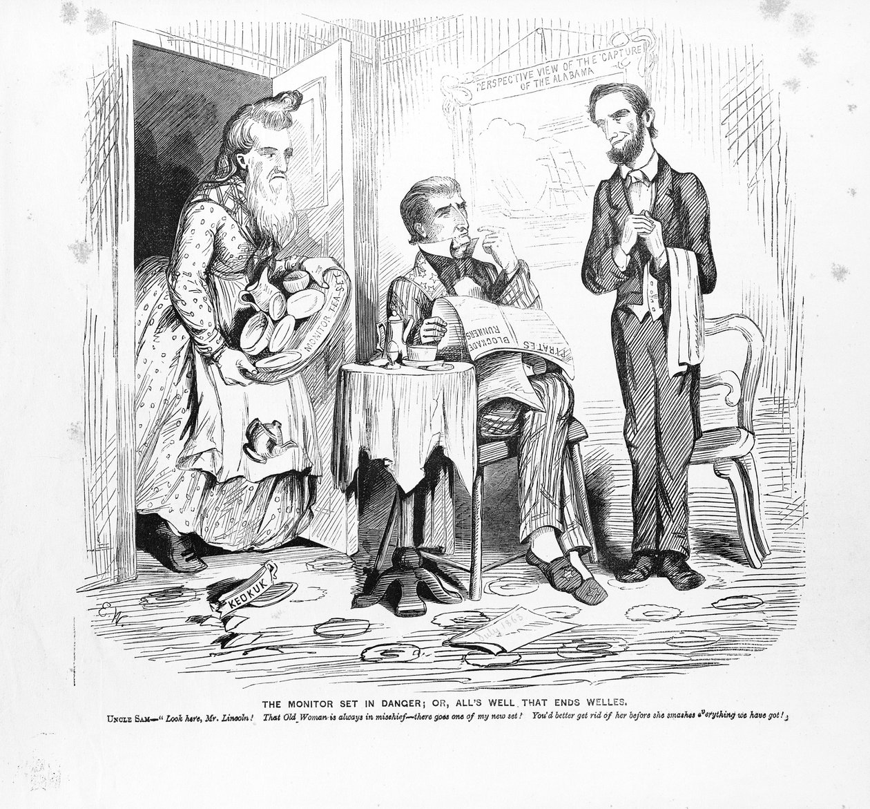 Monitor v ohrožení aneb Všechno dobré, co dobře dopadne, cca 1862 od American School