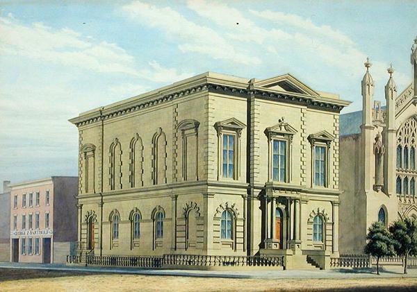 The New York Historical Society New York City, od Meltam a Burke Architects od American School