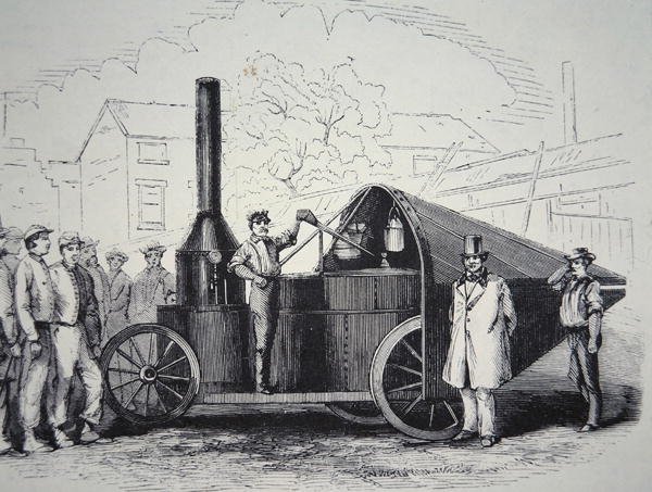 The Winans Steam Gun, zajatá od Konfederací během americké občanské války, květen 1861 (litho) od American School