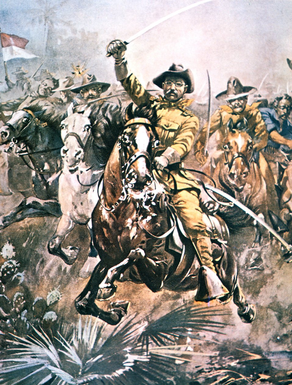 Theodore Roosevelt, který vedl 