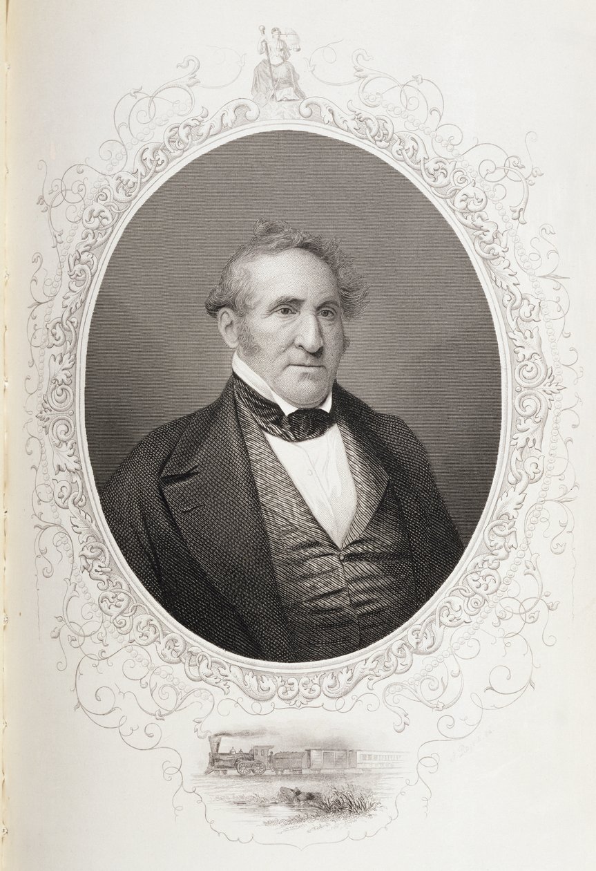 Thomas Hart Benton (1782-1858) z „Dějiny Spojených států“, sv. II, od Charlese Mackaye od American School