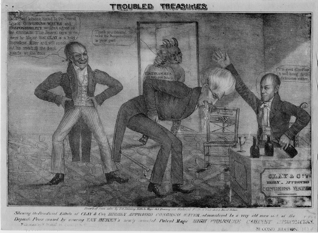 Problémové poklady, 1833 od American School