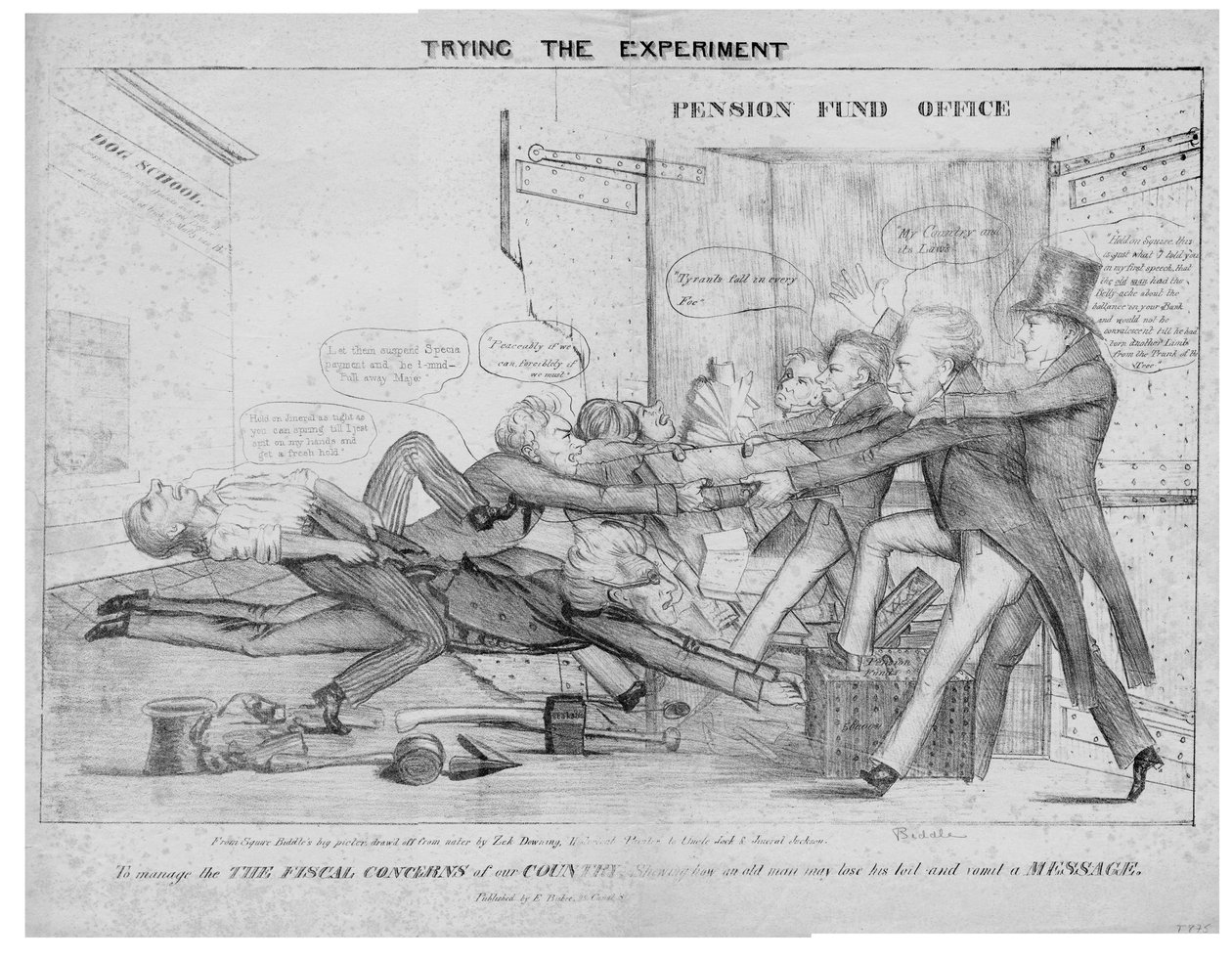 Pokus o experiment, 1833 od American School