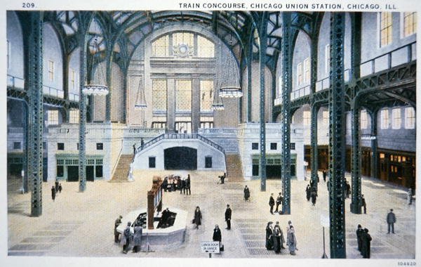 Nádraží Union Station, Chicago od American School