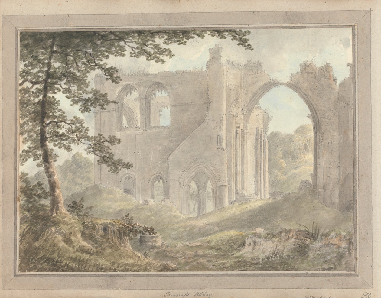 Pohledy v Anglii, Skotsku a Walesu: Furness Abbey od Amos Green