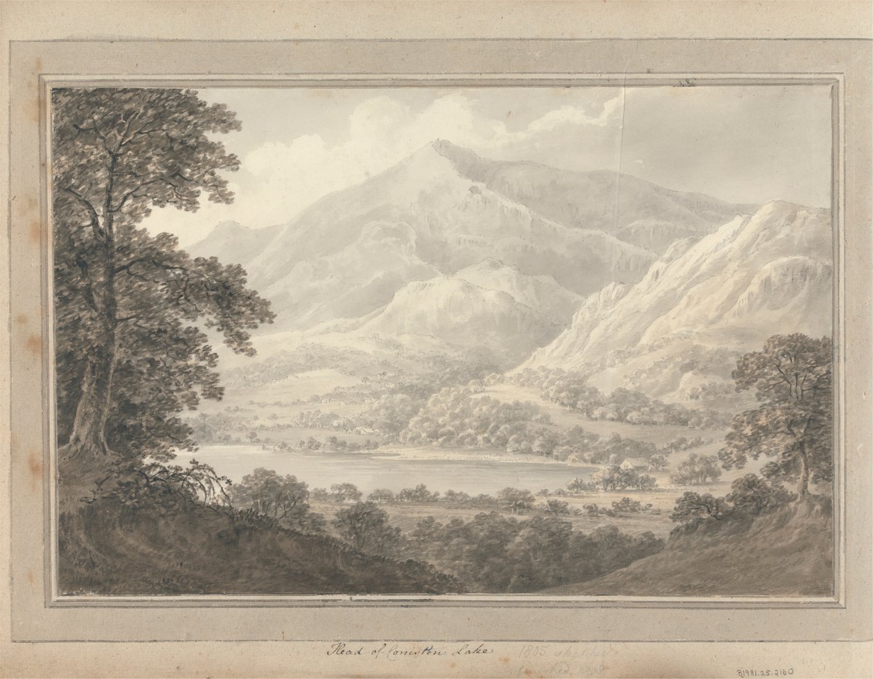 Pohledy v Anglii, Skotsku a Walesu: Head of Coniston Lake od Amos Green