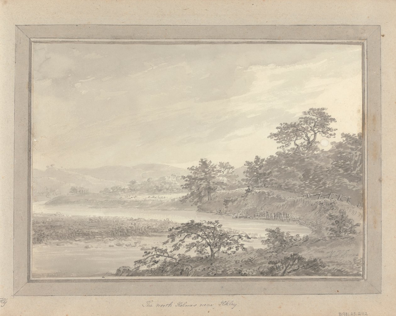 Pohledy v Anglii, Skotsku a Walesu: The North Homes poblíž Ilkley od Amos Green