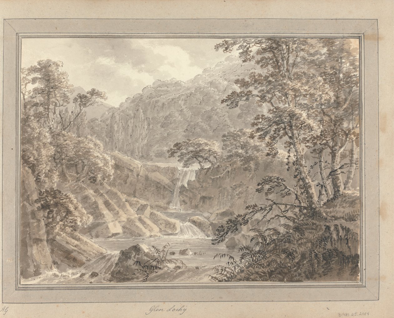 Pohledy v Anglii, Skotsku a Walesu: Tour ve Skotsku; Glen Lochy od Amos Green