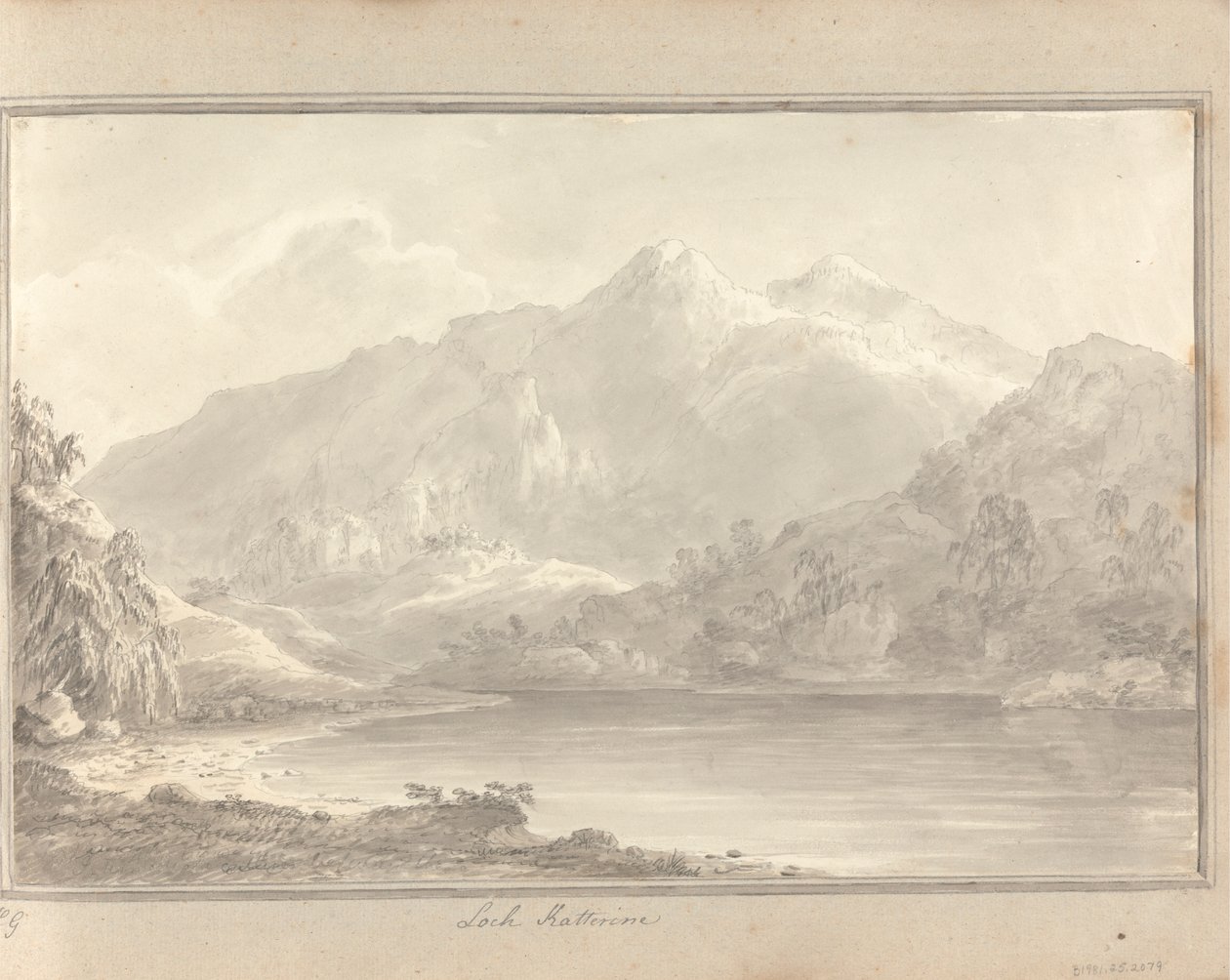 Pohledy v Anglii, Skotsku a Walesu: Tour ve Skotsku; Loch Katterine od Amos Green