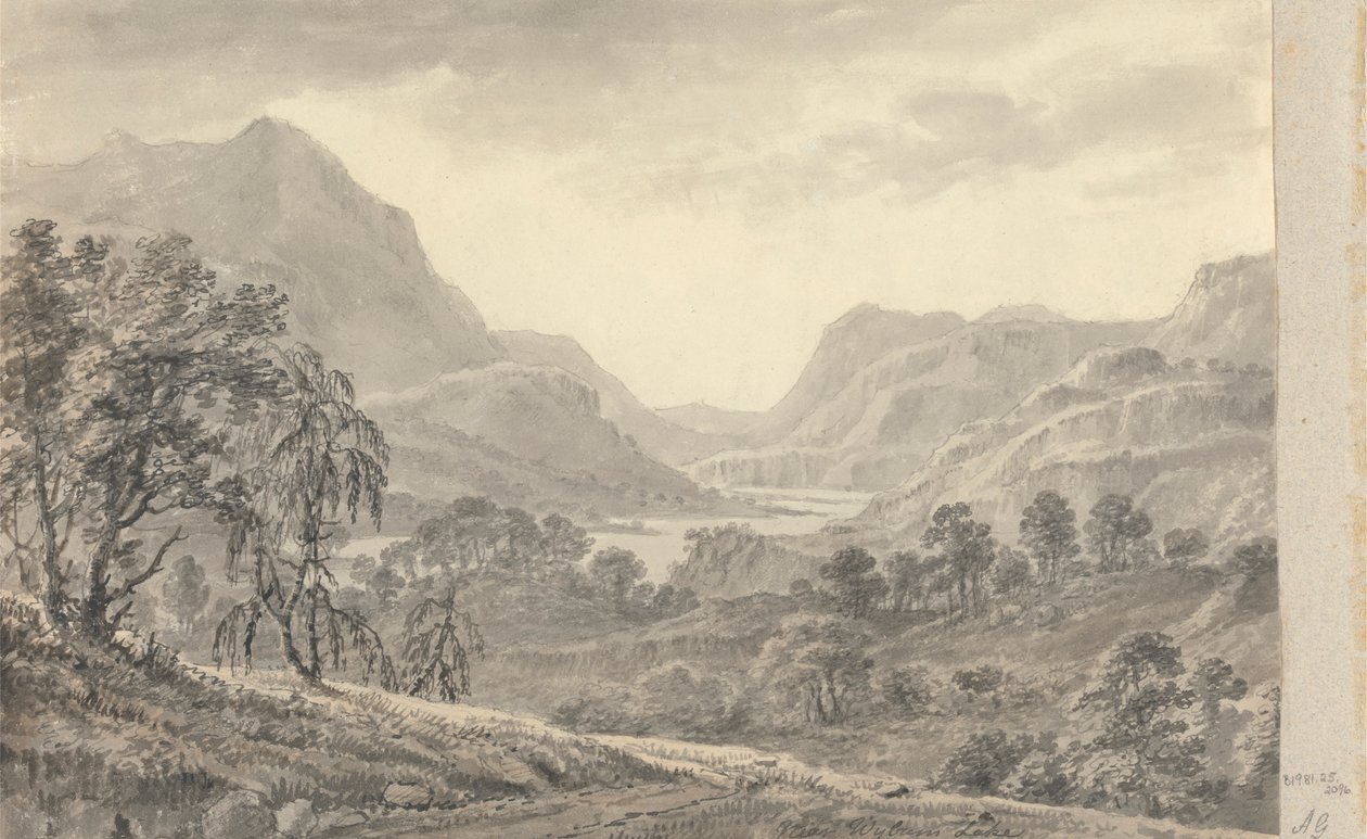 Pohledy v Anglii, Skotsku a Walesu; Prohlídka ve Skotsku: Nedaleko Wyburn Lake od Amos Green