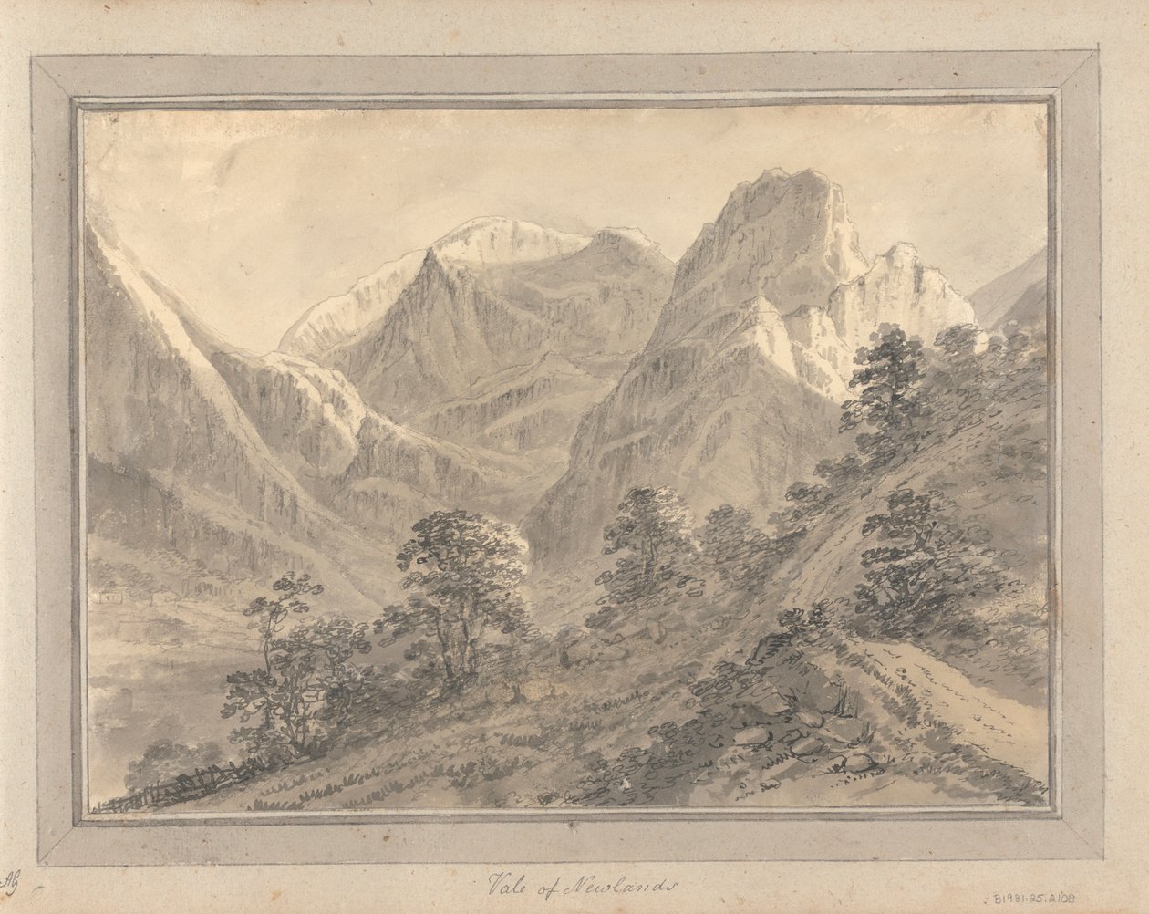 Pohledy v Anglii, Skotsku a Walesu; Tour ve Skotsku: Vale of Newlands od Amos Green