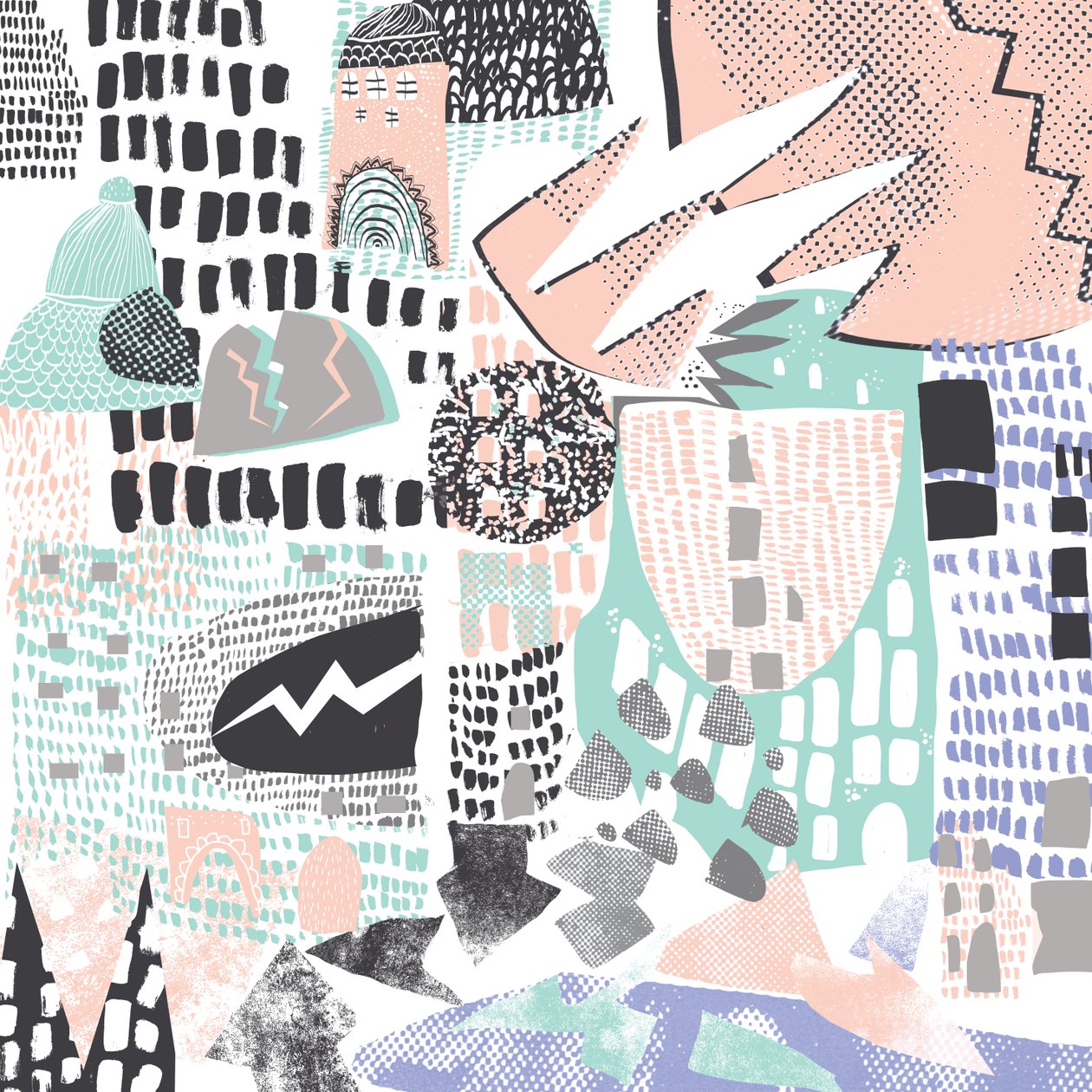 Válka, 2015 (digitální koláž) od Amy Louise Evans