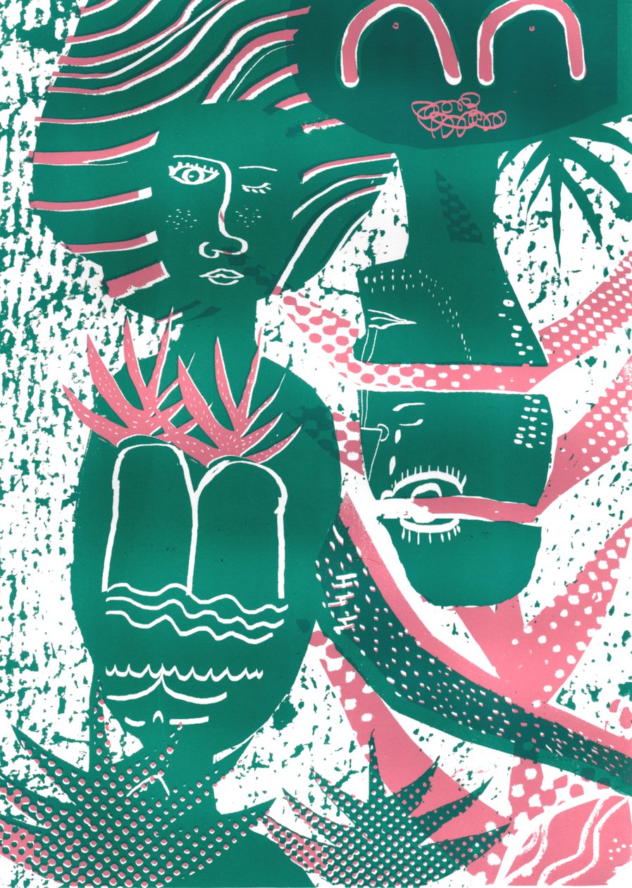 We Grow, 2015 (sítotisk) od Amy Louise Evans