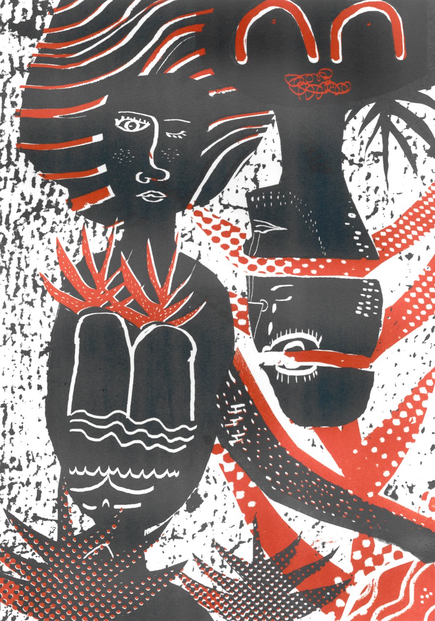 We Grow 2, 2015 (sítotisk) od Amy Louise Evans