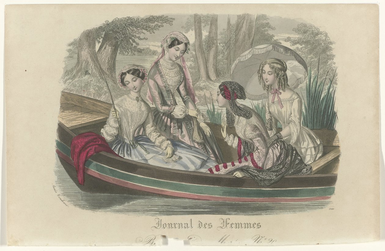 Ženský žurnál, ca. 1850, č. 1546 od Anaïs Colin Toudouze