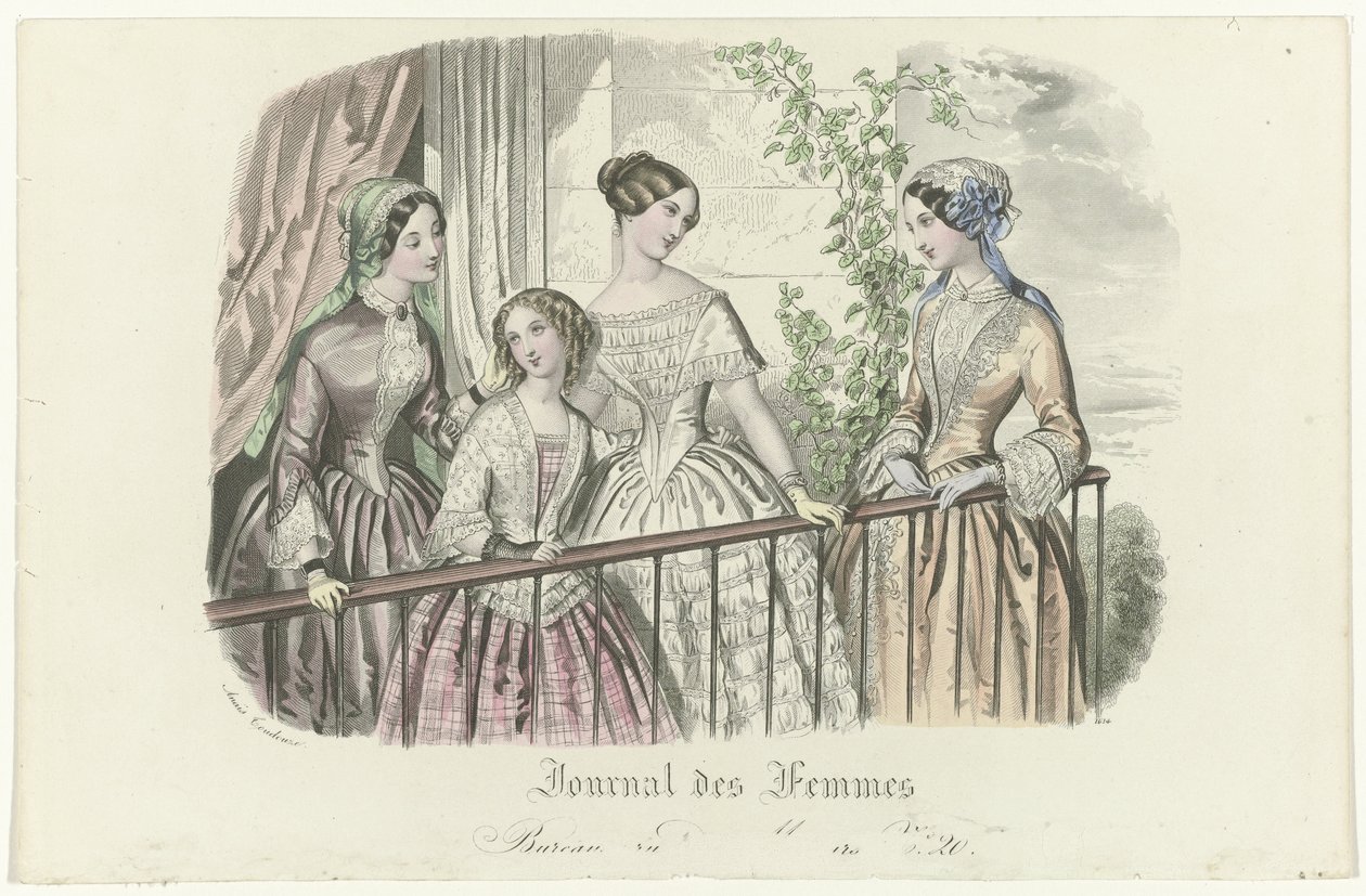 Ženský žurnál, ca. 1850, č. 1614 od Anaïs Colin Toudouze