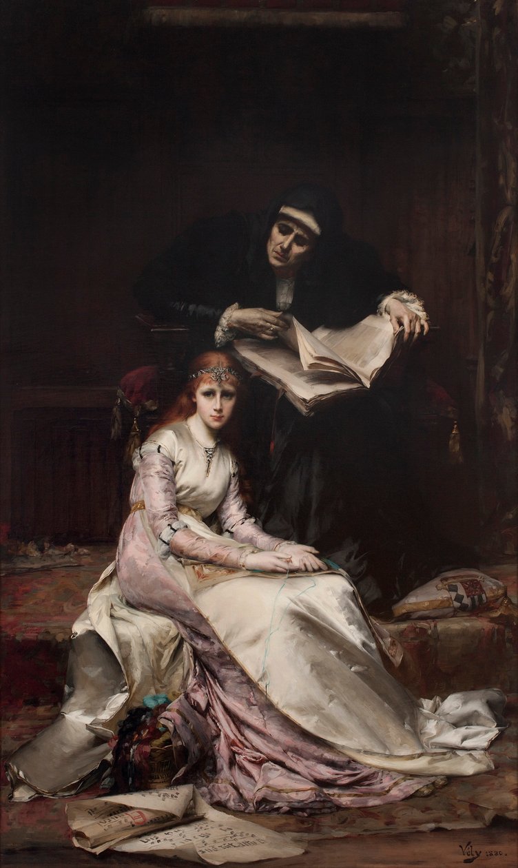 Probuzení srdce, 1880 od Anatole Vély
