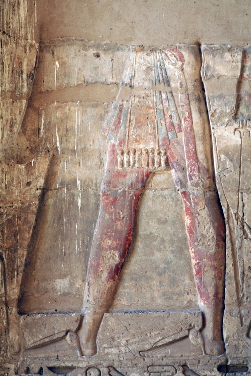 Reliéf boha slunce Ra Pohřebiště Siptah, KV47, cca 13.–12. století. před naším letopočtem od Ancient Egypt