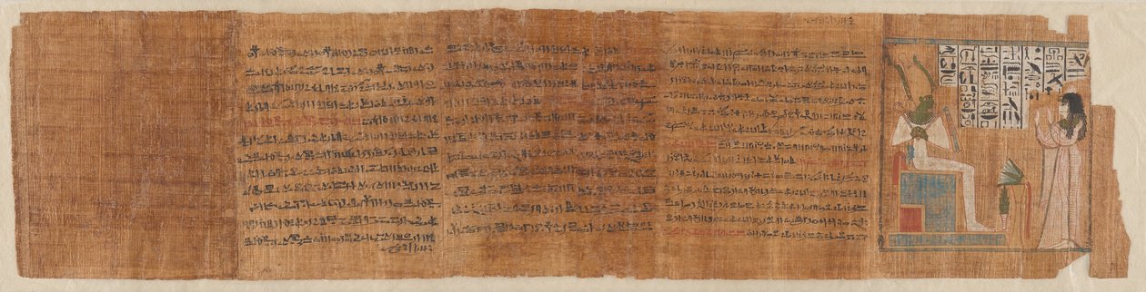 Pohřební papyrus Tayuhenutmuta od Ancient Egyptian