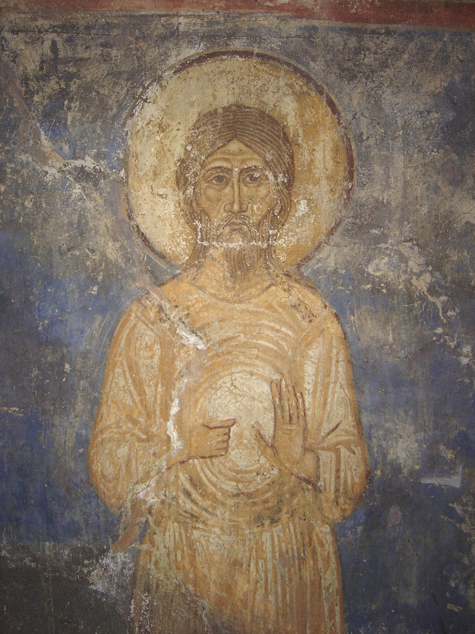 Svatý Alexius z Edessy, 12. století od Ancient Russian frescos