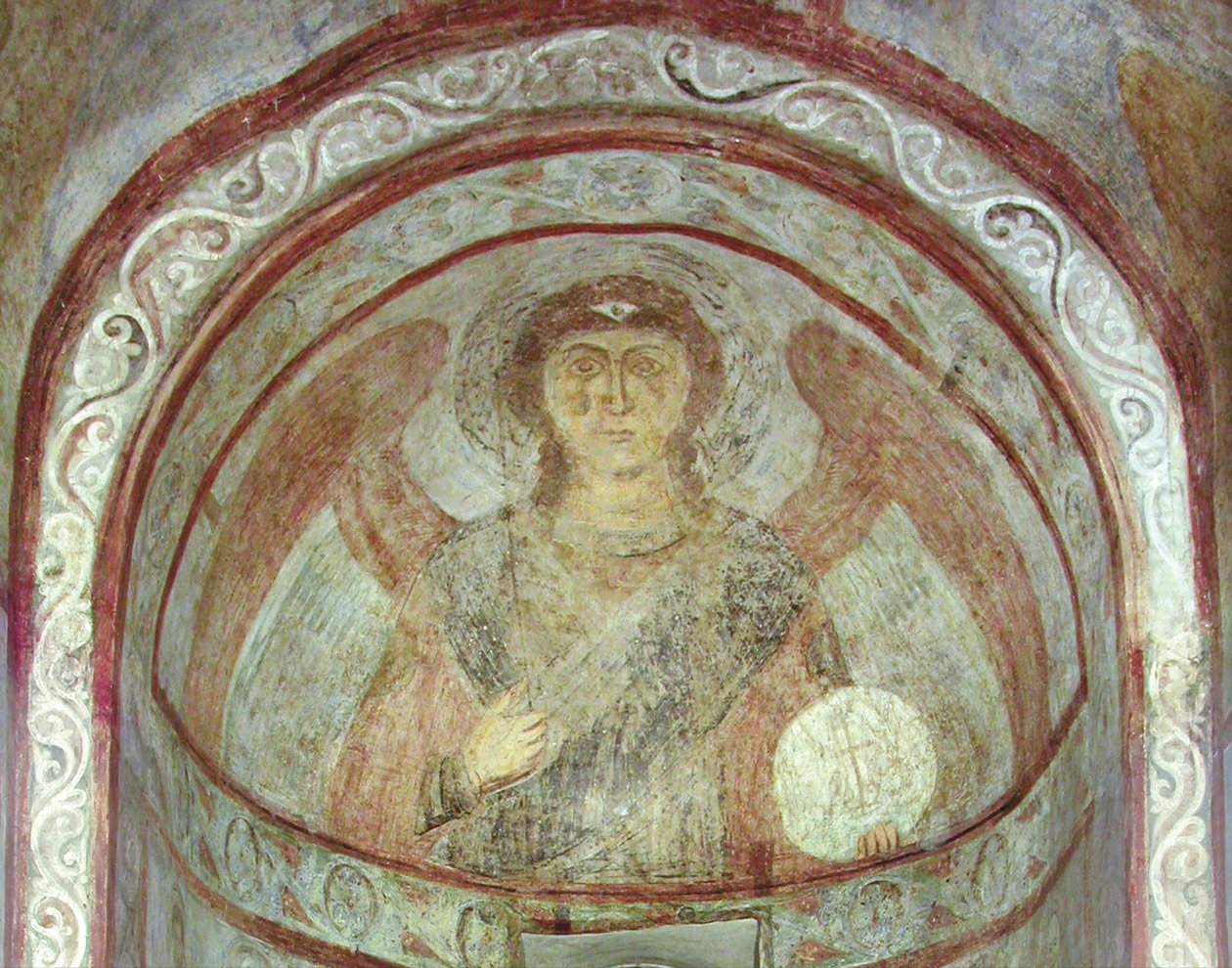 Svatý Michael archanděl od Ancient Russian frescos