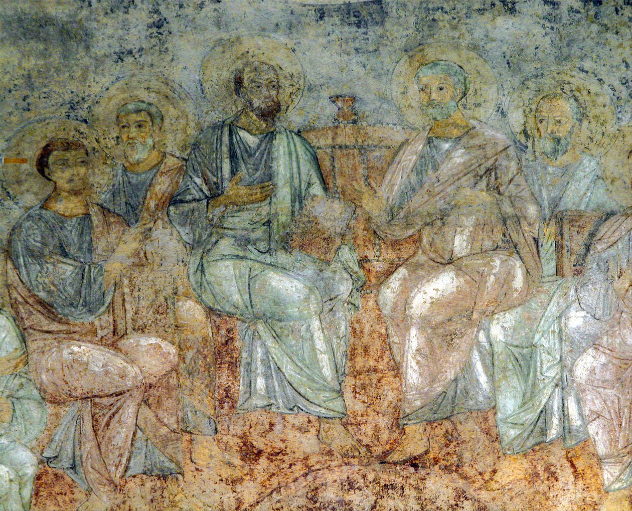 Sestoupení Ducha svatého od Ancient Russian frescos