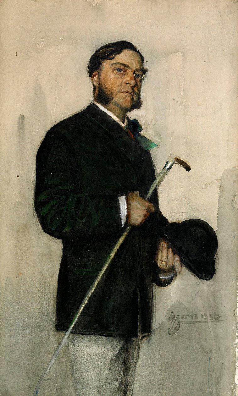 Bankéř Ludvig Arosenius od Anders Leonard Zorn