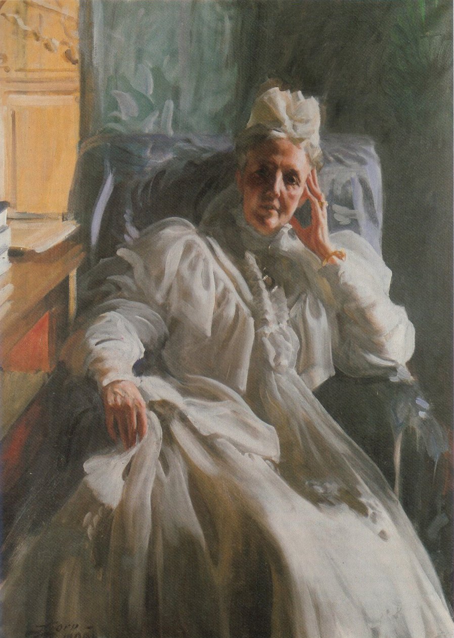 Královna Žofie od Anders Leonard Zorn