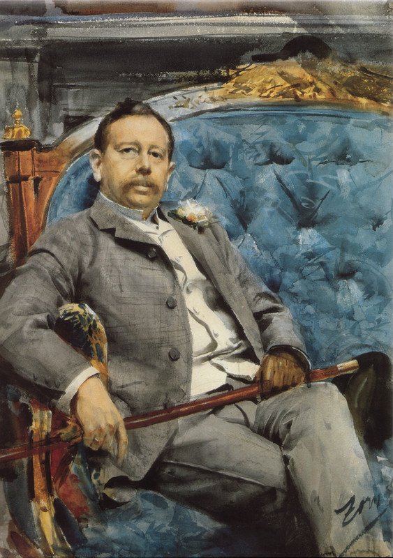 Jean Burney od Anders Leonard Zorn